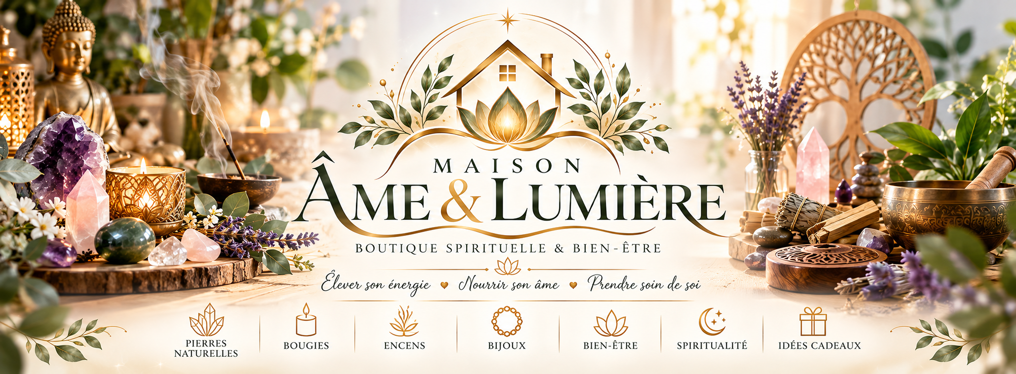 Bannière Maison Âme et Lumière